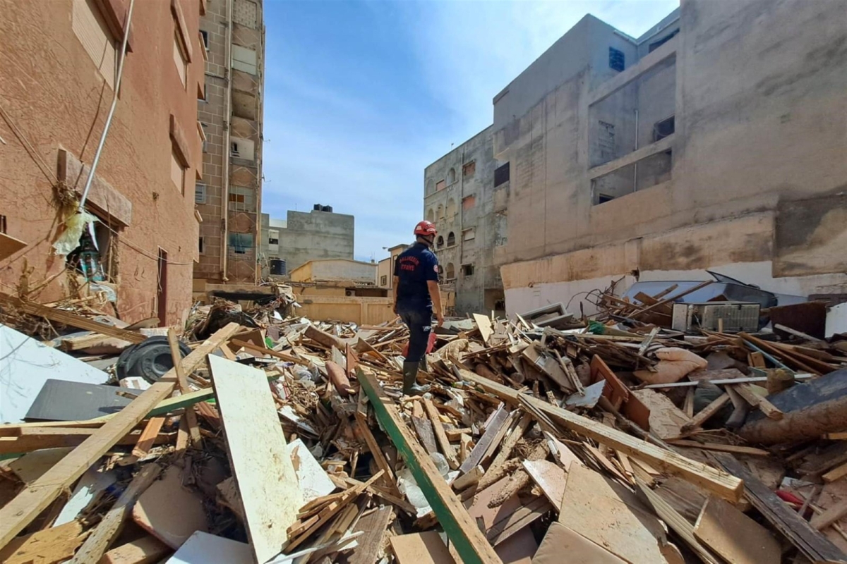Libya’da arama kurtarma çalışmaları sürüyor