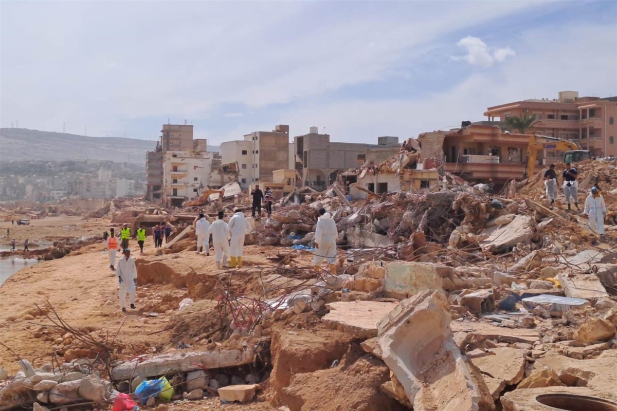 Libya’da arama kurtarma çalışmaları sürüyor