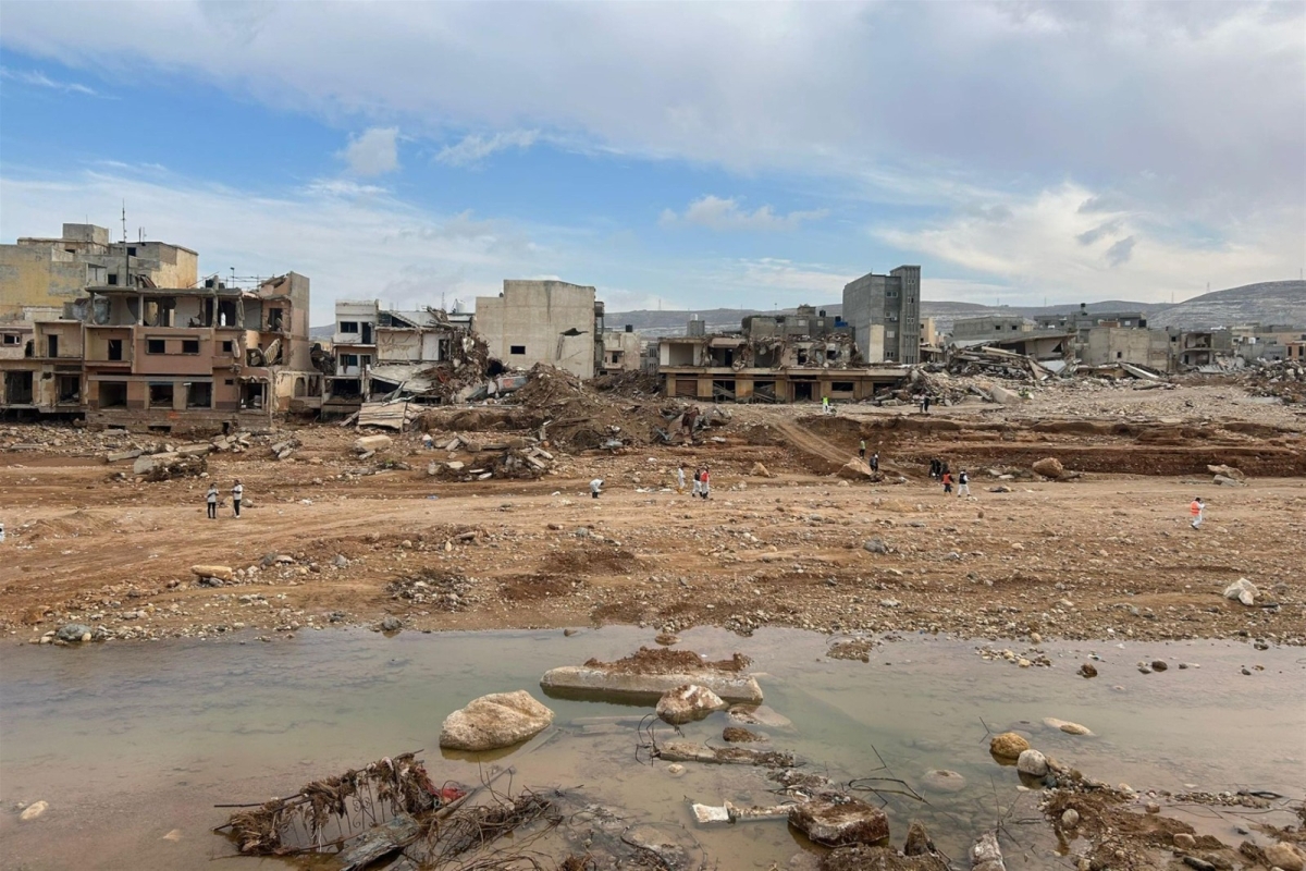 Libya’da arama kurtarma çalışmaları sürüyor