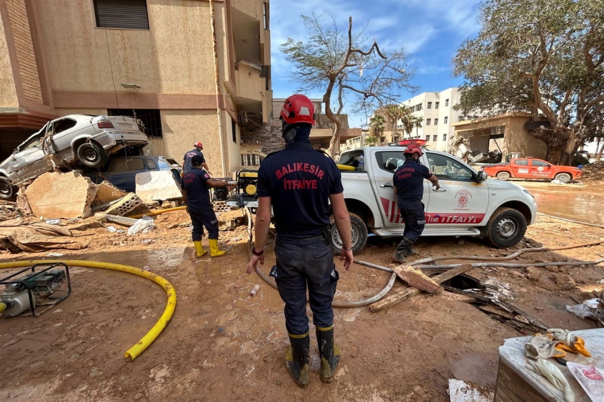 Libya’da arama kurtarma çalışmaları sürüyor