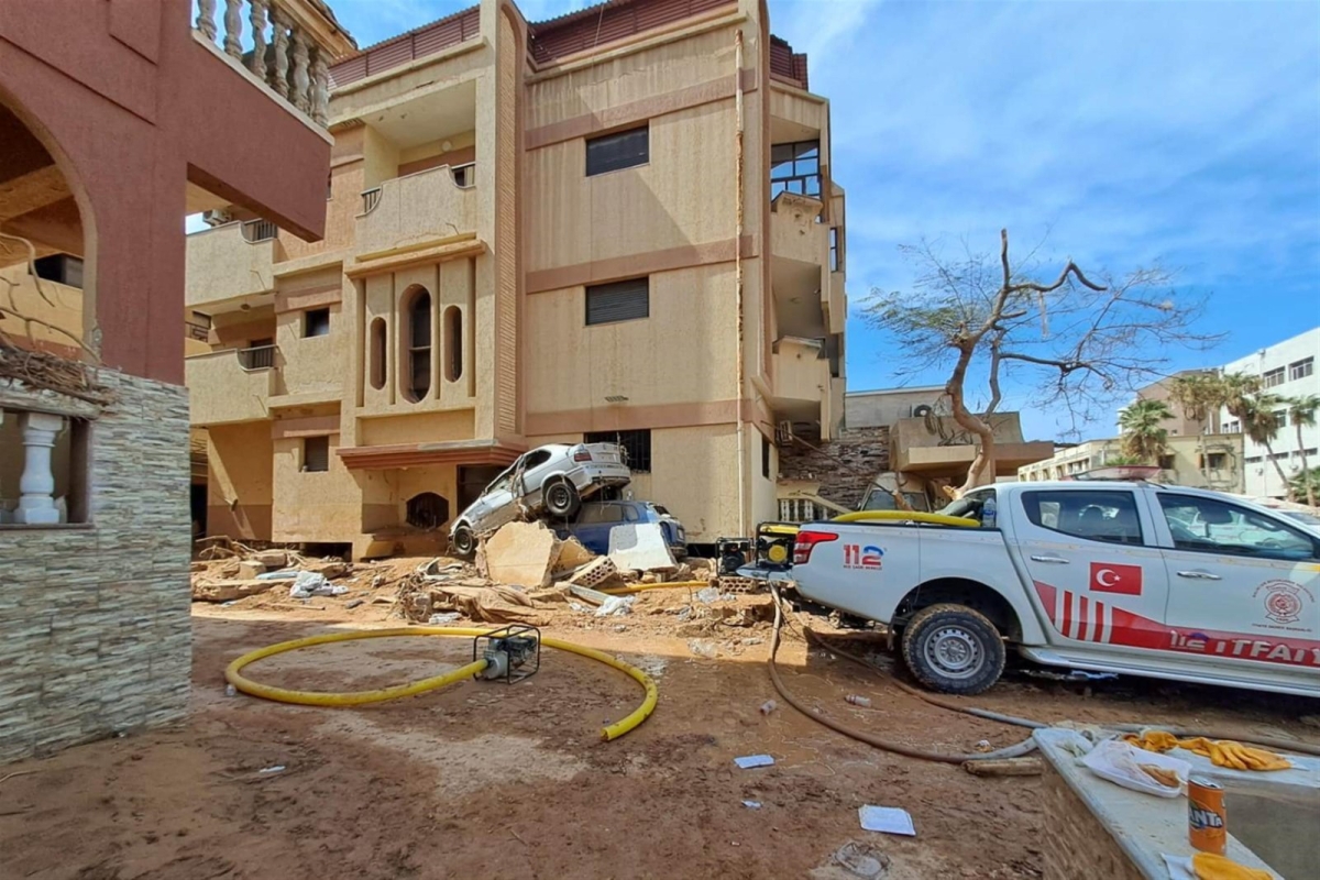 Libya’da arama kurtarma çalışmaları sürüyor