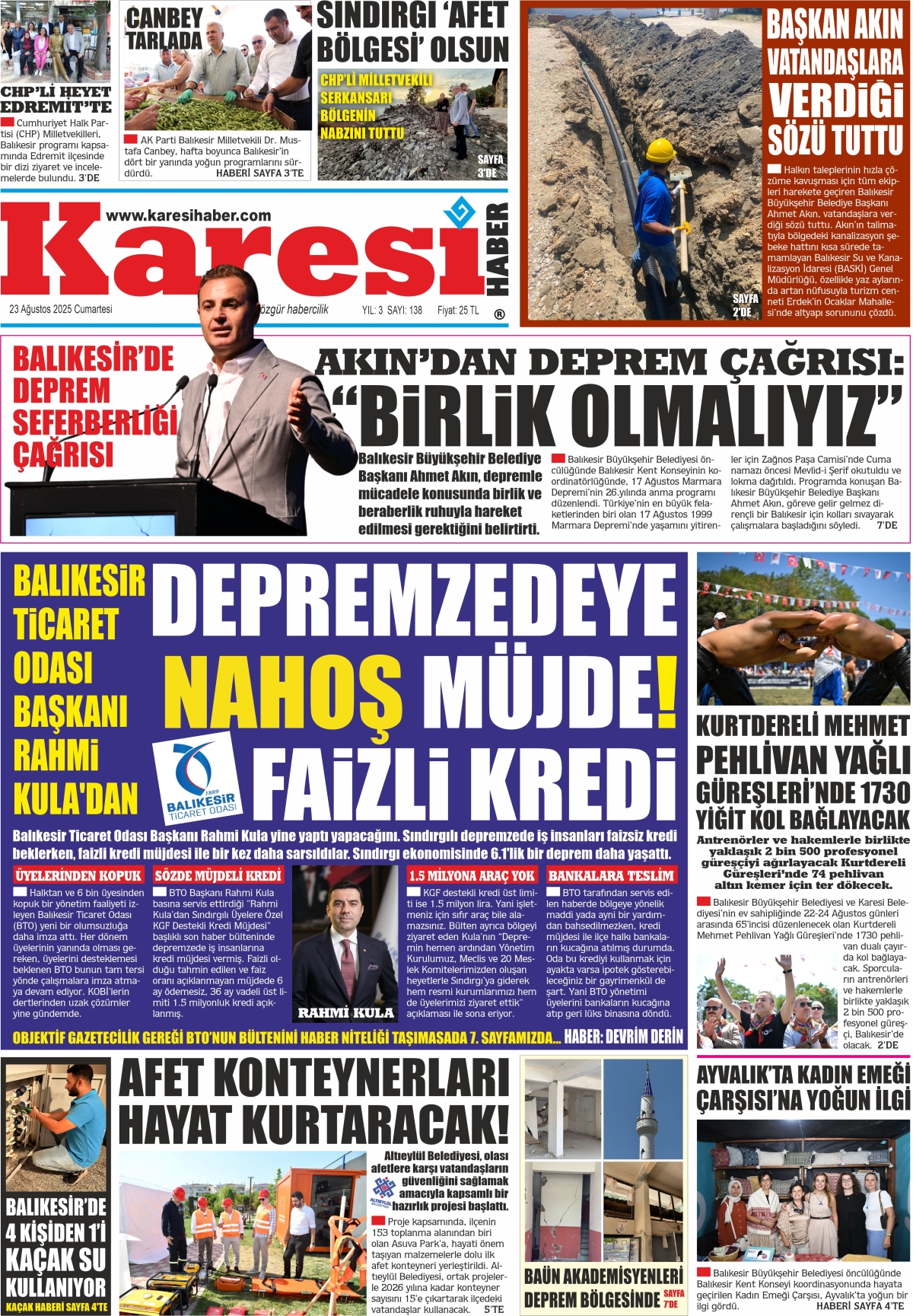 23 Ağustos 2025