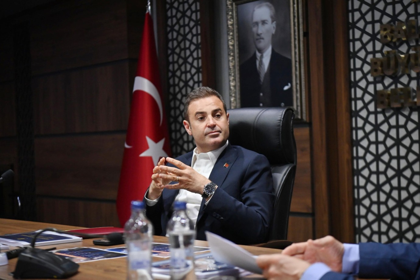Başkan Ahmet Akın hızlı başladı