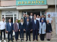AYDEMİR'DEN GÖKSELE HAYIRLI OLSUN ZİYARETİ