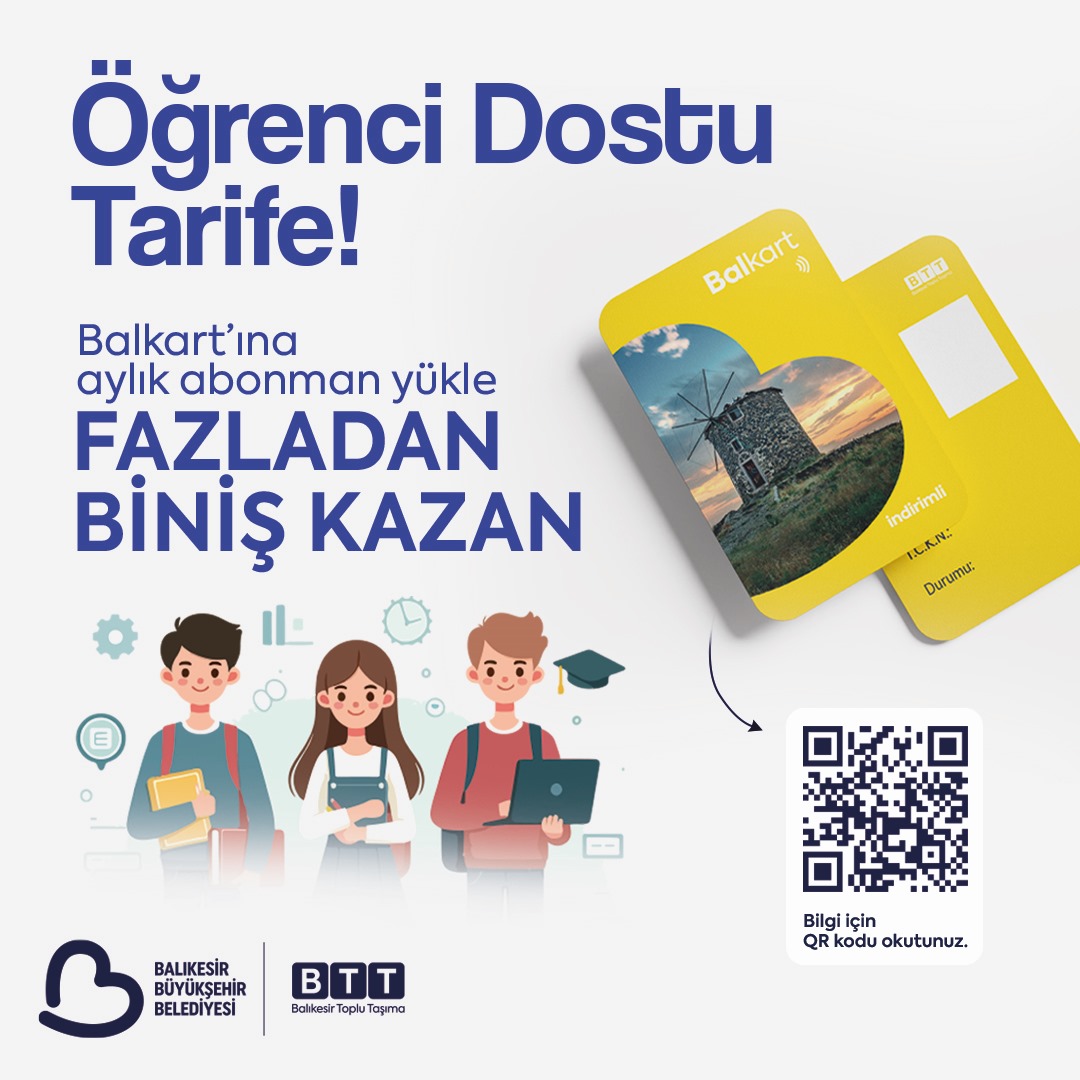 Büyükşehir öğrenci abonman ücretlerini açıkladı