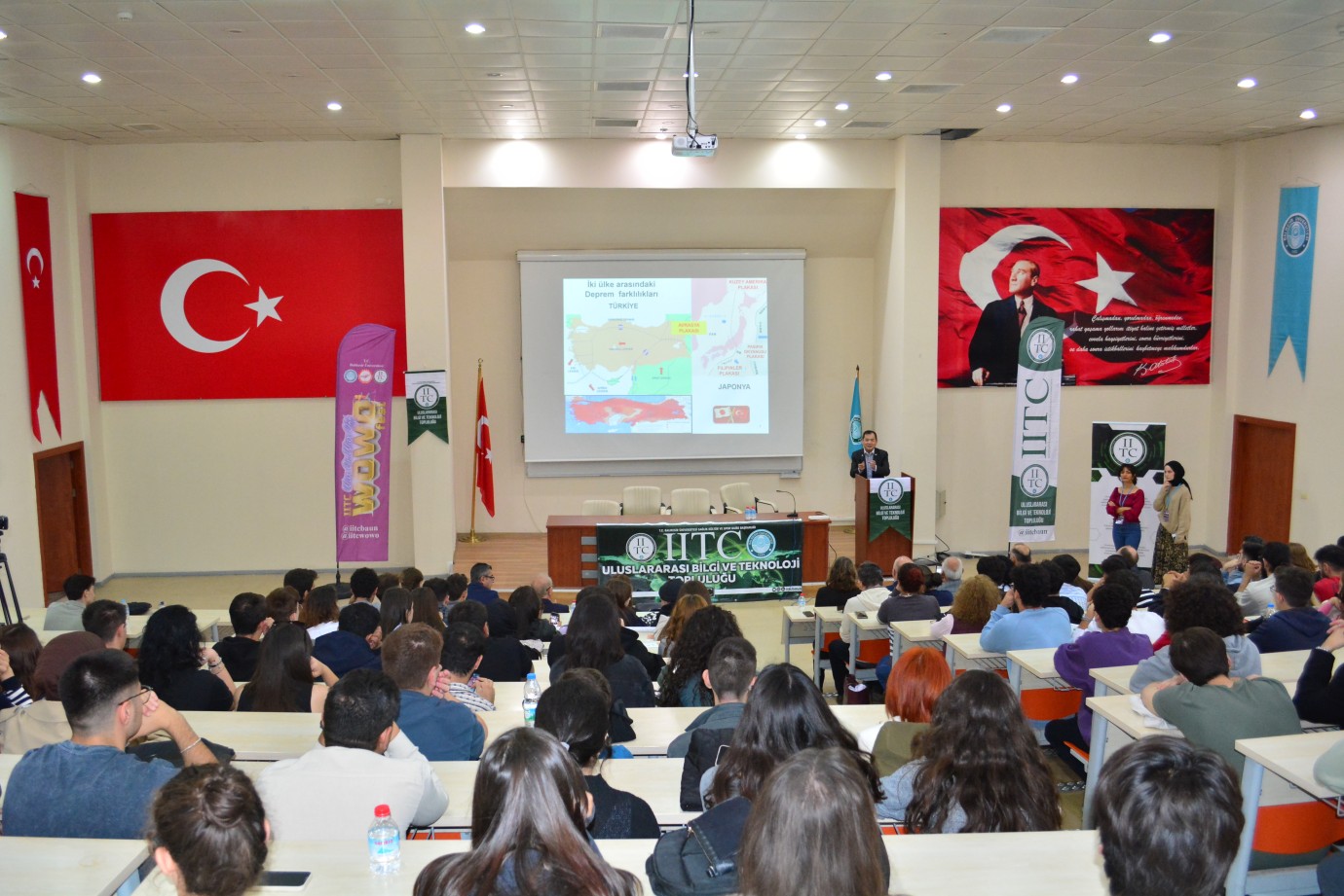 BAÜN’lü Gençler Deprem Gerçeğini Uzmanından Dinledi