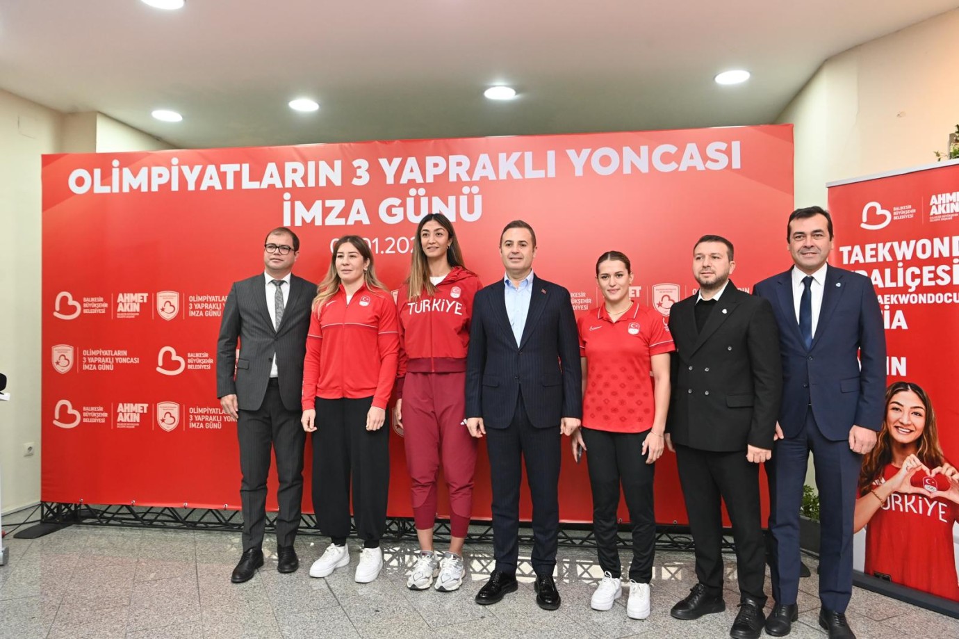 Olimpiyatların 3 yapraklı yoncaları Balıkesir Büyükşehir Belediyespor’da ter dökecek