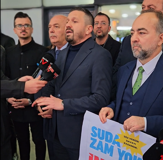 AK PARTİ'DEN SERT MUHALEFET: SUYA YÜZDE 65 İNDİRİM