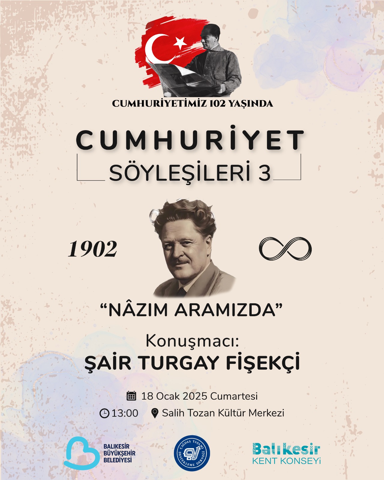 Usta Şair Nazım aramızda