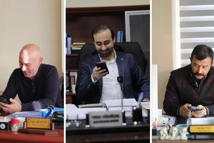 Muğla Dalaman Belediyesi personelinden eşlerine özel sürpriz telefon