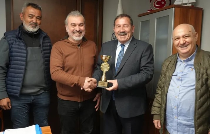 Milas Briç Takımından Başkan Topuz’a Ziyaret