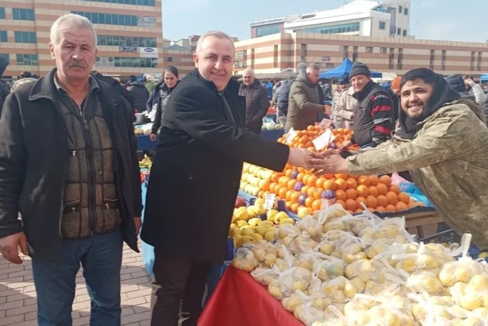 Edirne Keşan'da Pazar Esnafına Ziyaret Gerçekleşti