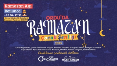 ÇOCUKLAR RAMAZAN’DA BÜYÜKŞEHİRE ABONE OLACAK
