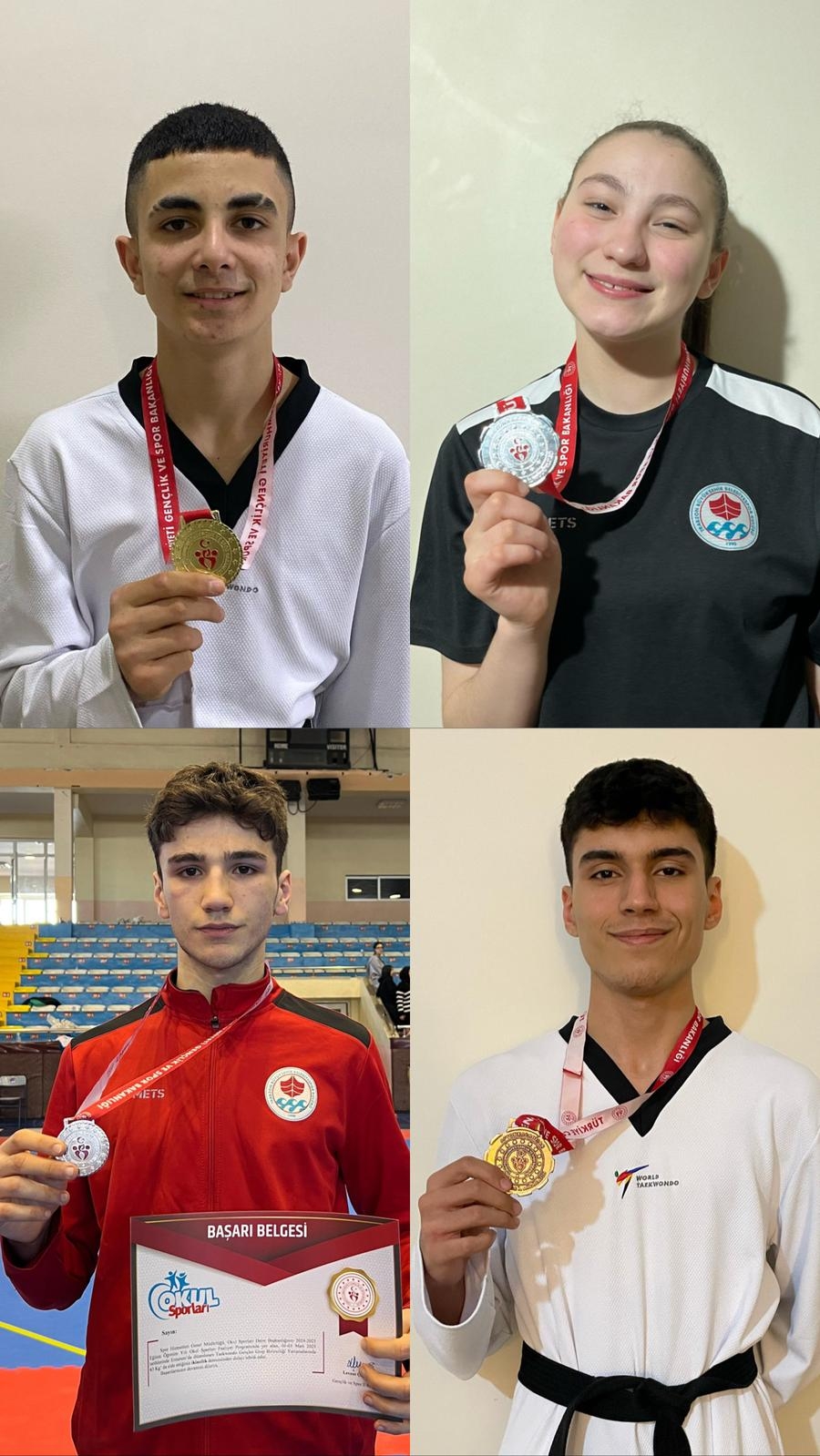 Büyükşehir Sporcularından Madalya Yağmuru