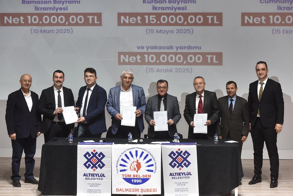 BAŞKAN ŞEHİRLİ ÇALIŞANLARIN YANINDA