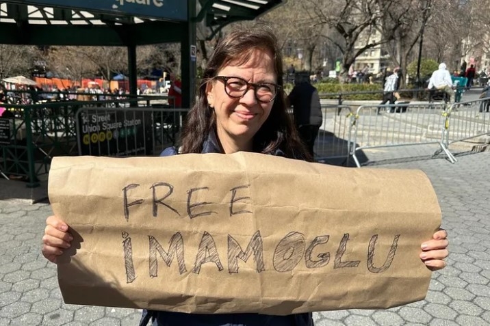 Türk Amerikan Toplumu New York’ta İmamoğlu İçin Protesto Düzenledi!