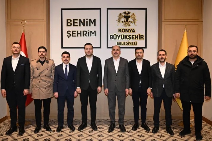 AK Gençlik, Konya'da Başkan Altay’ı Ziyaret Etti