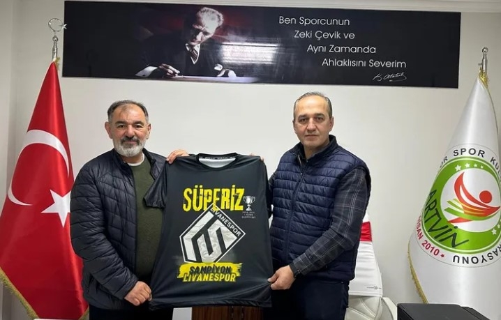 Livanespor Şampiyonluk Ziyaretini ASKF Başkanı Dağ’a Gerçekleştirdi
