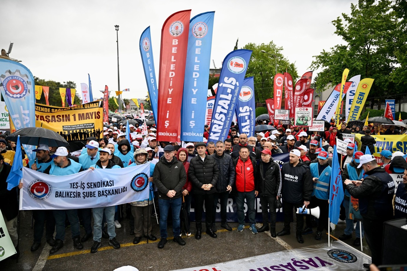 Balıkesir'de 1 Mayıs Coşkusu