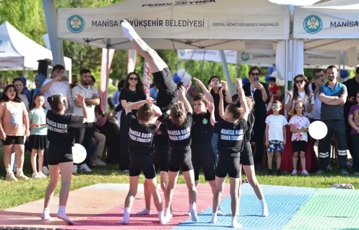 Manisa Kent Park’ta Engelleri Aşan Coşku