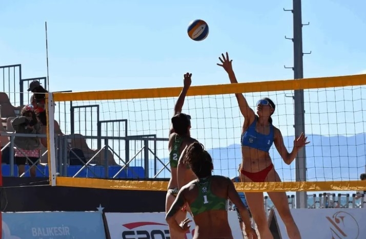 Ören'de Pro Beach Tour Heyecanı Nefes Kesti