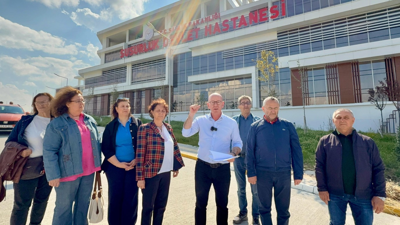 YANGIN SÖNDÜRME SİSTEMİ OLMAYAN “SIFIR” HASTANE AÇILAMIYOR