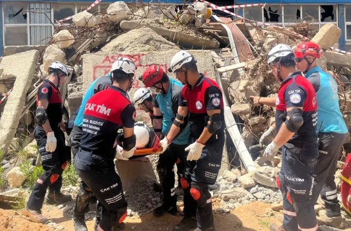 ÇAK-TİM’den Etkili Deprem Tatbikatı Başarısı