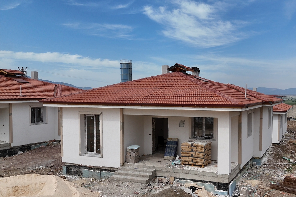 HBB'nin Kırsal Dönüşüm Projesinde Yeni Konutlar Yükseliyor
