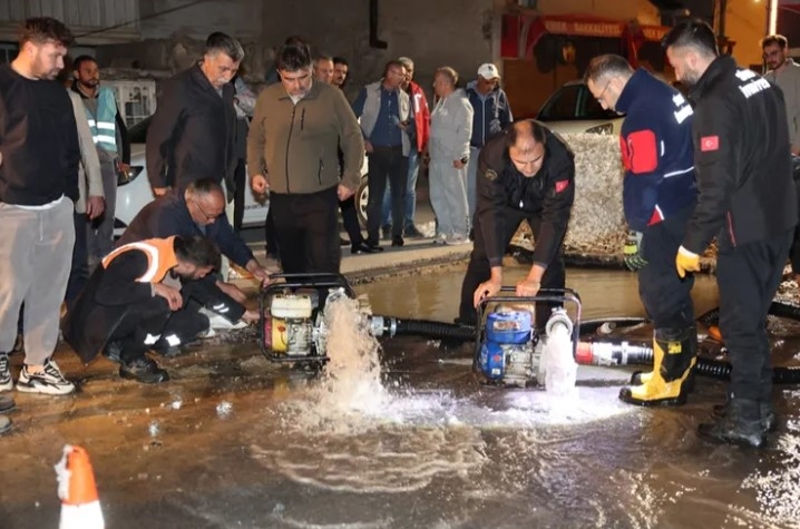 Sivas’ta Su Arızası Giderildi, Şebeke Yeniden Devrede