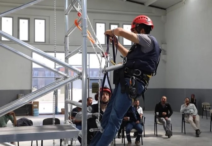 Karatay’da Yüksekte Çalışma Eğitimi Gerçekleştirildi