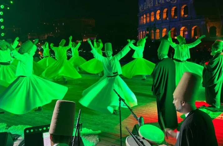 Kolezyum’da Mevlana’dan Evrensel Barış Çağrısı