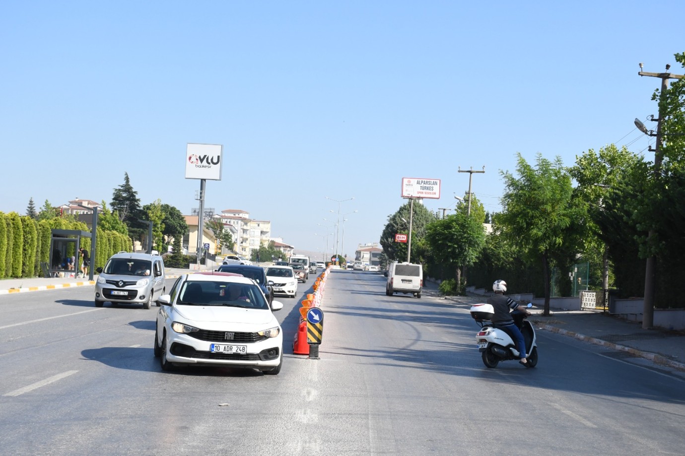 Büyükşehir’den trafiği rahatlatan çalışma