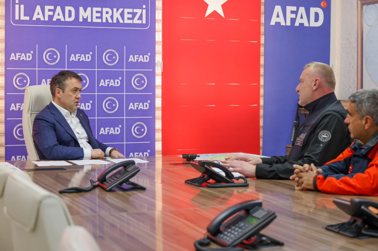 Vali Sözer’den Bilecik AFAD’a Tam Destek