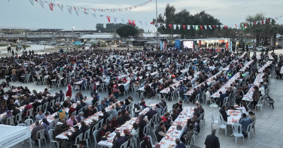 Manisa’da Bereket Sofraları 160 Bin Kişiyi Buluşturacak