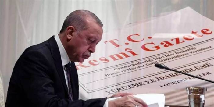 Recep Tayyip Erdoğan’ın Kararnamesiyle Bakan Yardımcıları ve 5 İl Valisi Değişti