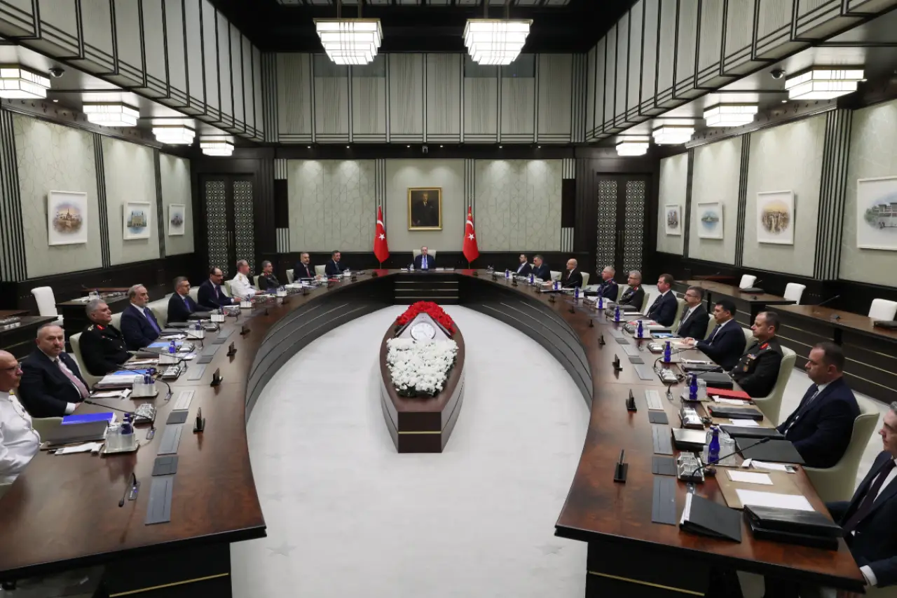 Milli Güvenlik Kurulu, Recep Tayyip Erdoğan başkanlığında toplandı