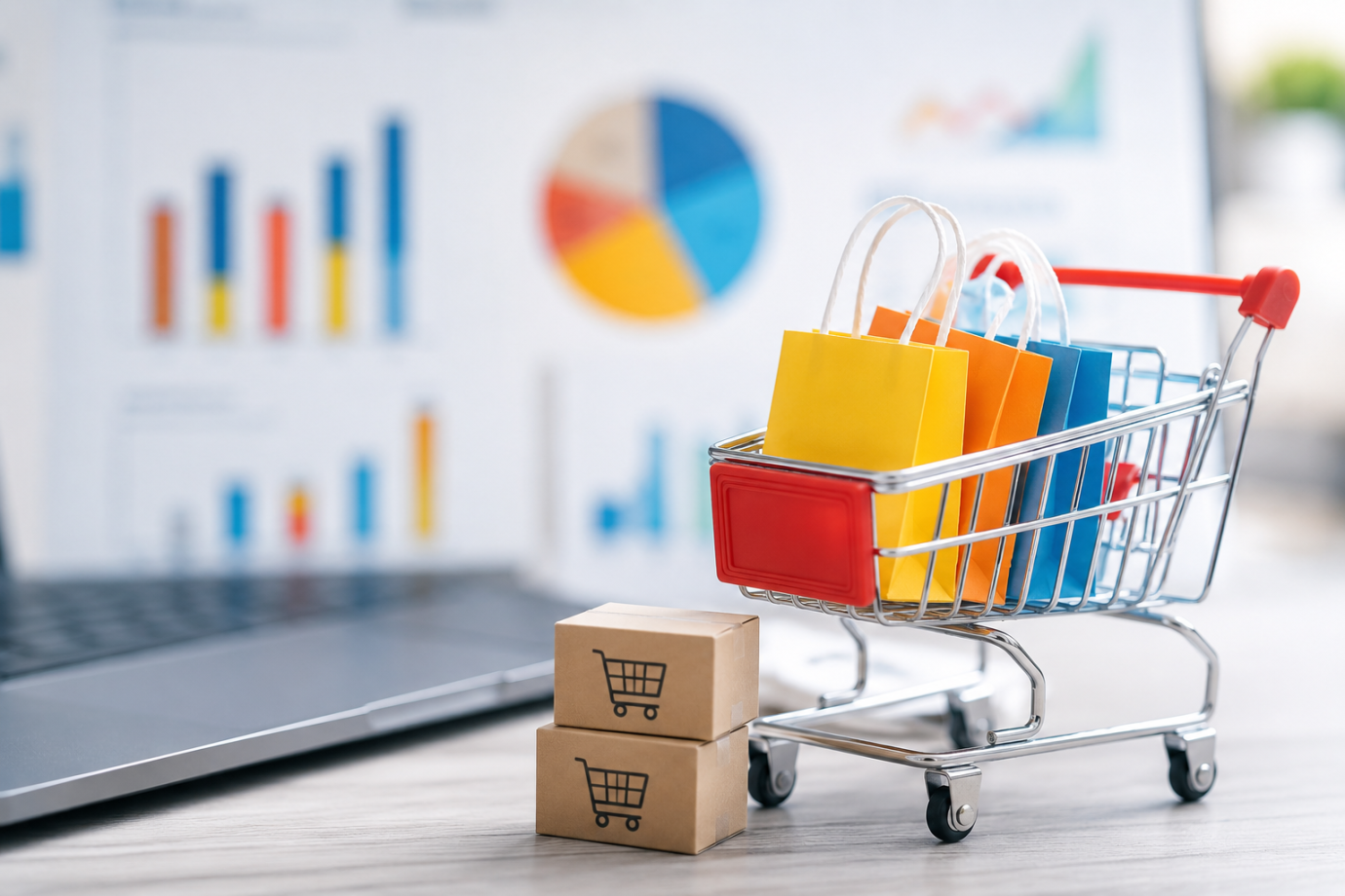 Ticaret Hacmi Düşüşte, Perakende Satışlar Yükselişte