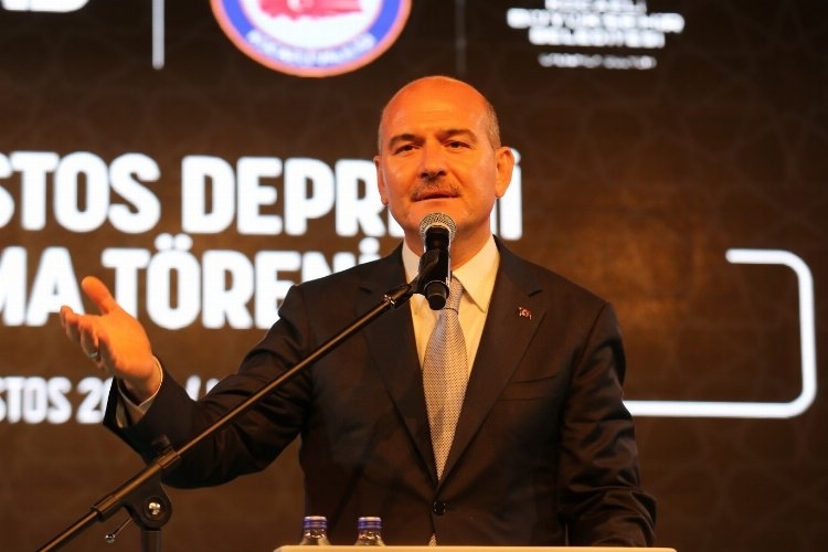 İçişleri Bakanı Süleyman Soylu,12 Kasım'da 'saat 18.57' Tatbikatı Yapılacak