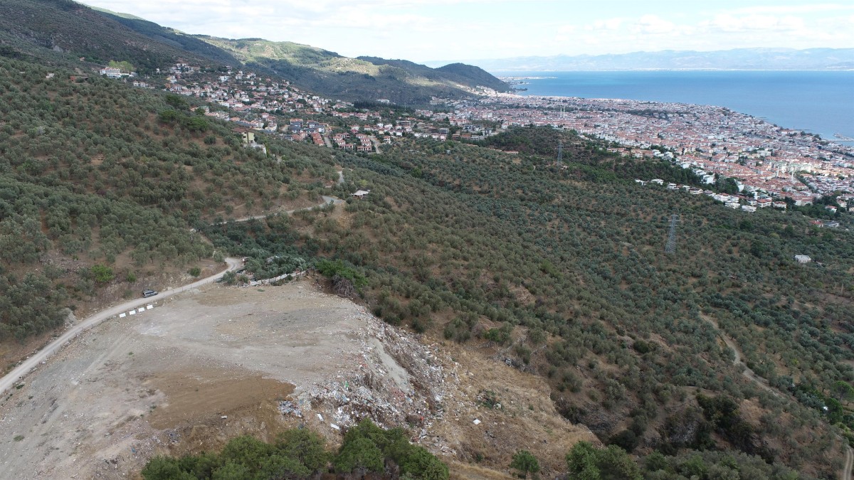 Deniz manzaralı çöplük doğaya kazandırılacak