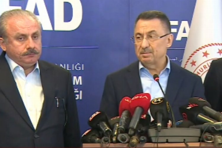 Cumhurbaşkanı Yardımcısı Oktay: Can kaybı 250'yi geçti!