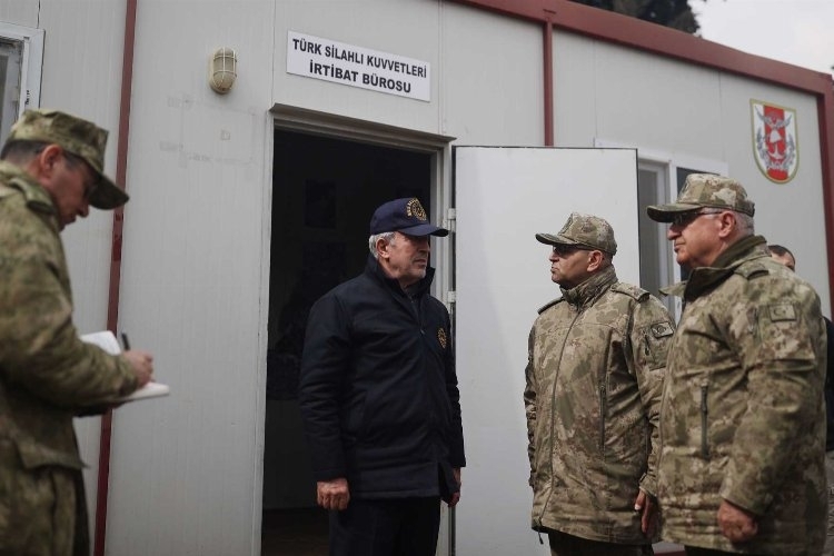 Bakan Akar, yeniden Hatay'da