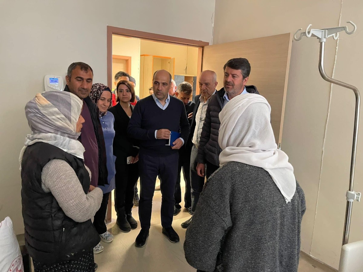 CHP SAĞLIK KOMİSYONU ÜYELERİ ADIYAMAN’DA