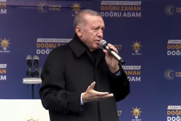 Cumhurbaşkanı Erdoğan'nın ilk mitingi  Afyonkarahisar'da
