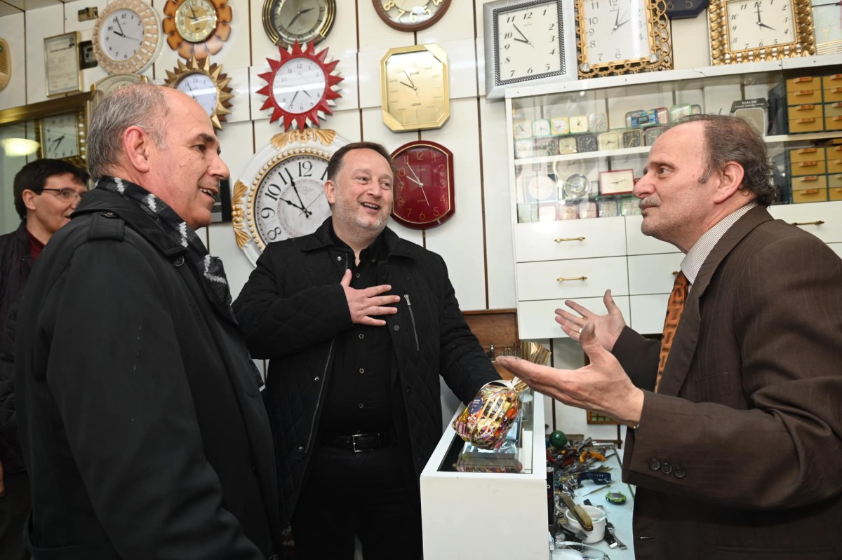 KAN ORKAN’DAN ARİFE GÜNÜ ESNAF ZİYARETİ