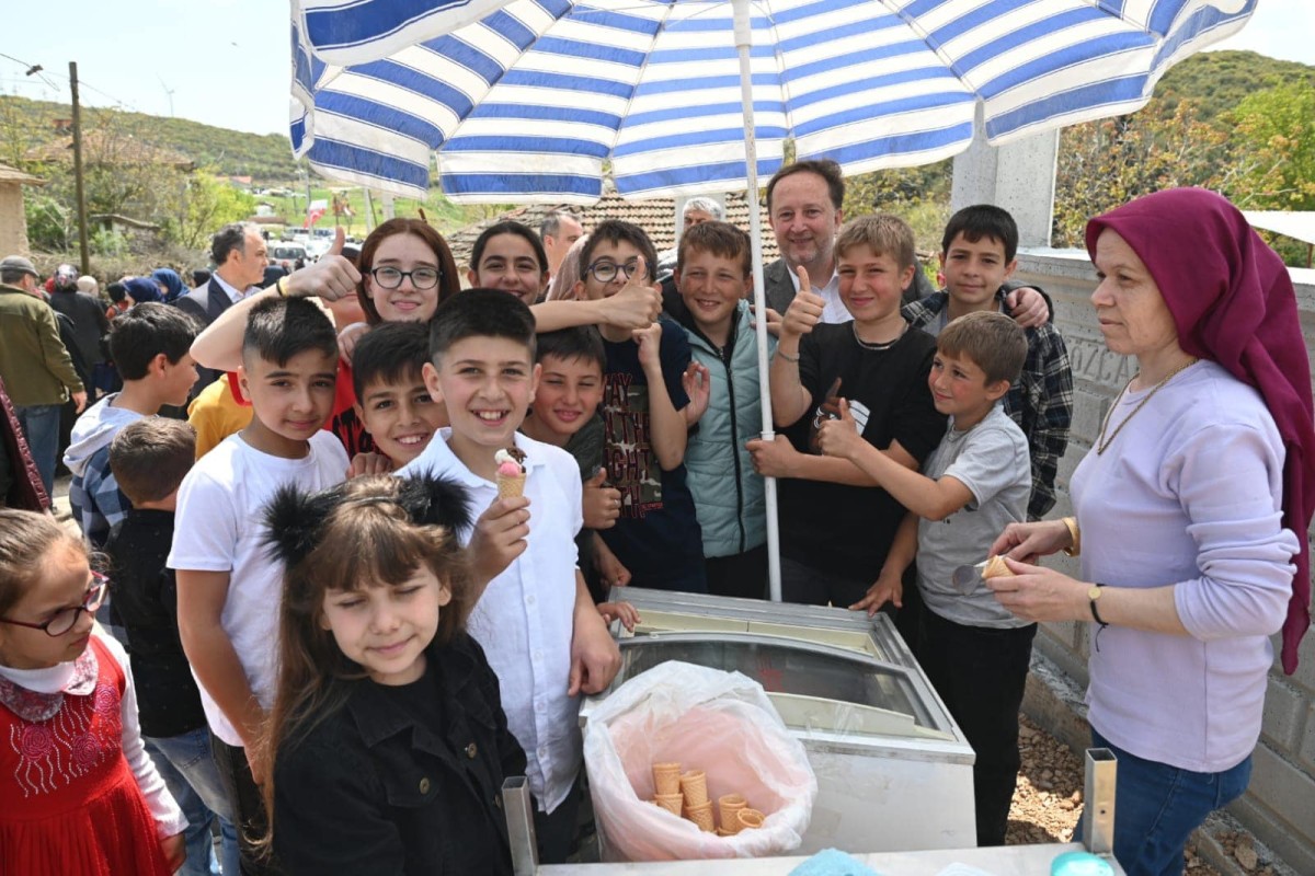 BAŞKAN ORKAN KÖY HAYIRLARINDA