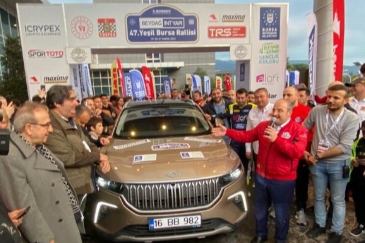 Bakan Varank'tan TOGG'lu Ralli startı