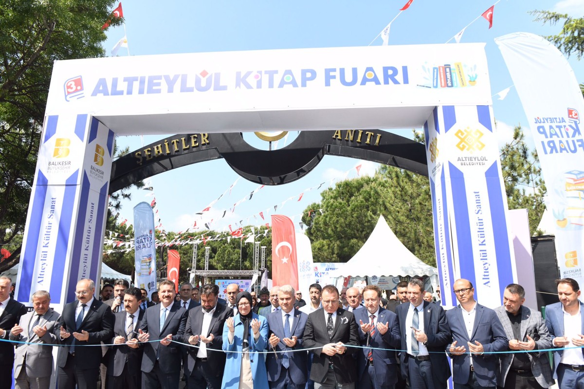 3’ÜNCÜ ALTIEYLÜL KİTAP FUARI BAŞLADI