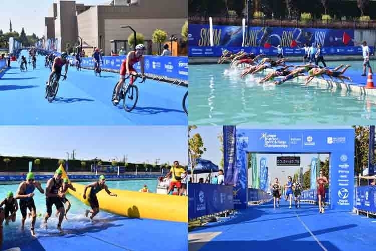 Triatlon Şampiyonası Heyecan Dolu Anlara Sahne Oluyor