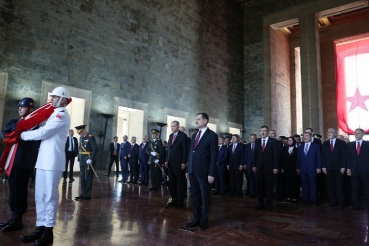 Anıtkabir'de Zafer Bayramı Kutlamaları