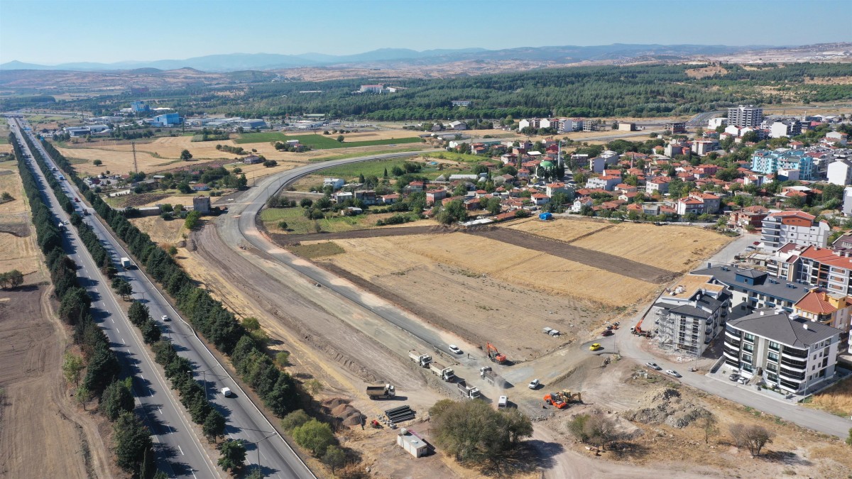 OSB Yolu 3. kısım tam gaz